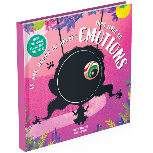 Emotions magic torch board book - Shed light on