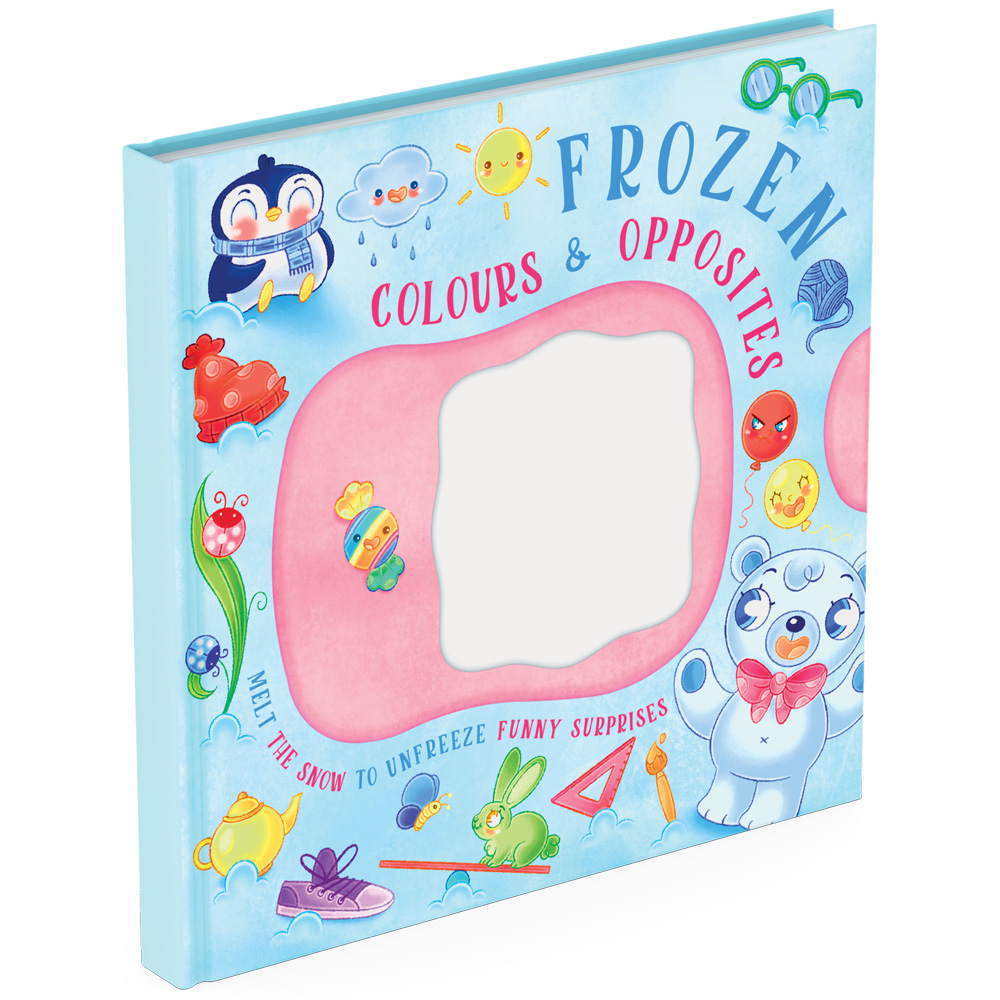 Magic push and pull book - Frozen Colours & Opposites