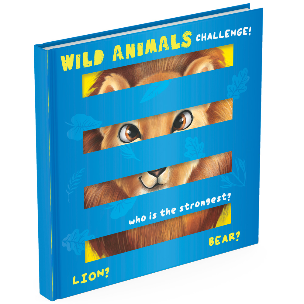 Animals slider book - Wild animals challenge