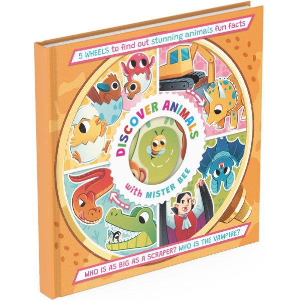 Animals spin-the-wheel book - Time Travels with Madame Butterfly