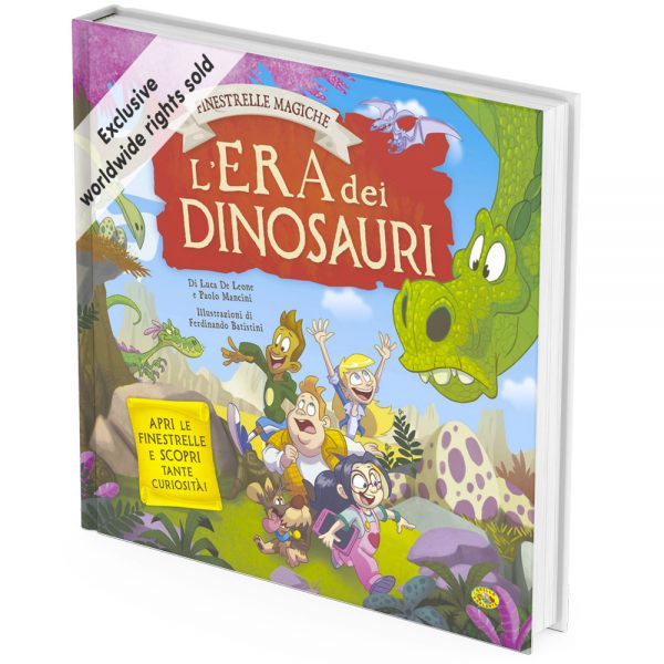 Dinosaurs lift the flap book cover