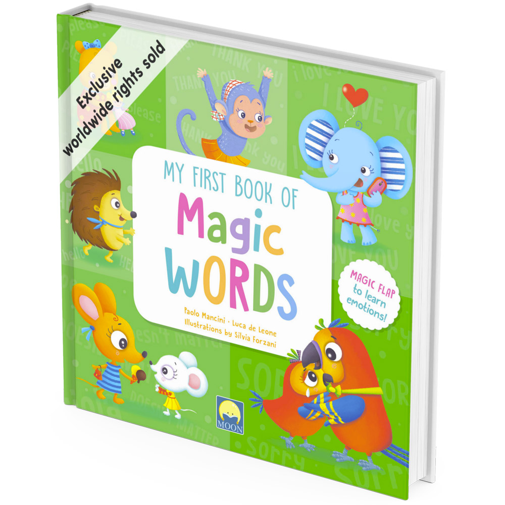 Magic words activity book cover