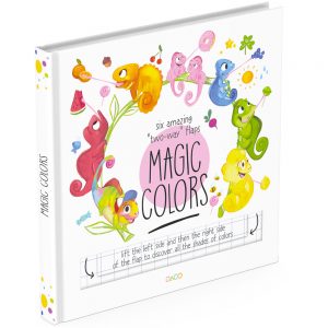 Colors lift the flap book cover