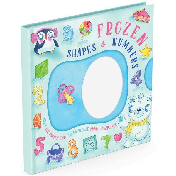 Magic push and pull book - Frozen Shapes & Numbers