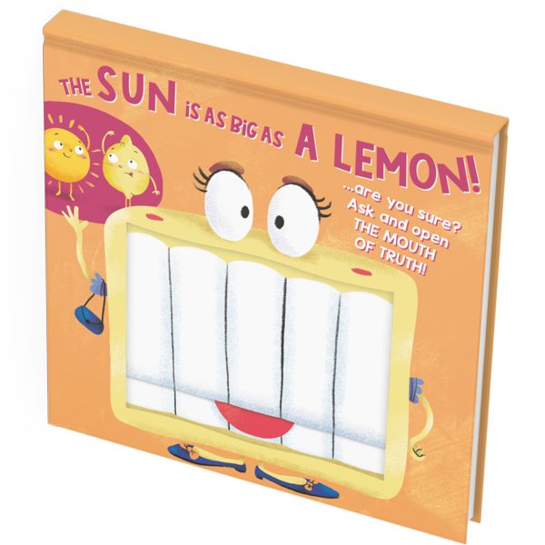 Magic sliders flap book - The Sun is as big as a lemon