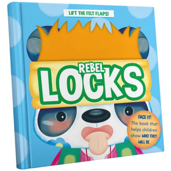 Rebel children felt flaps book Rebel Locks