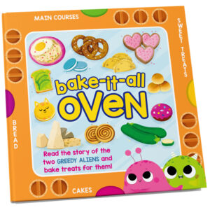 Children book 4-6 pop up food - Oven