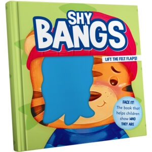 Anti-bullying felt flaps children book Shy Bangs