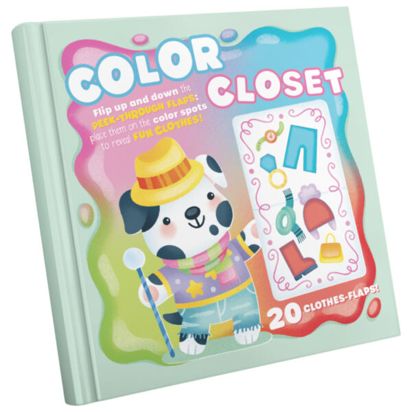 Colors lift the flap book I Color Closet cover