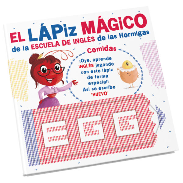 Seek and find first english words - Foods cover