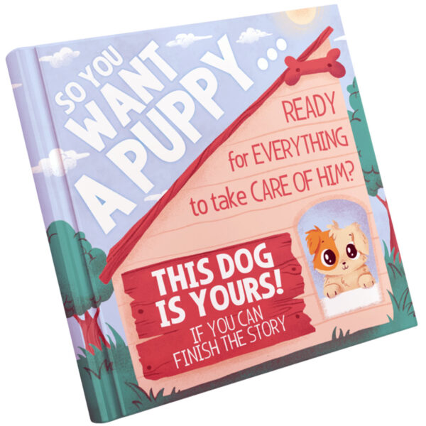 Dog book for children - So you want a Puppy? cover