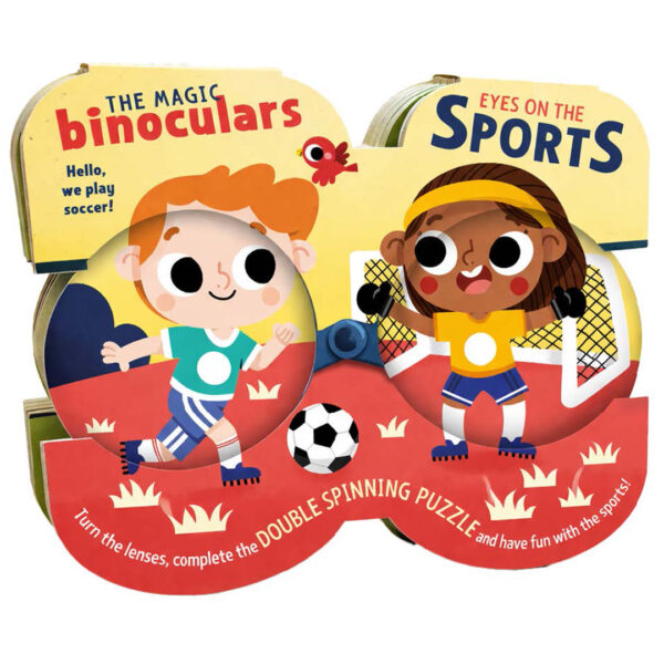 Sports binoculars children book